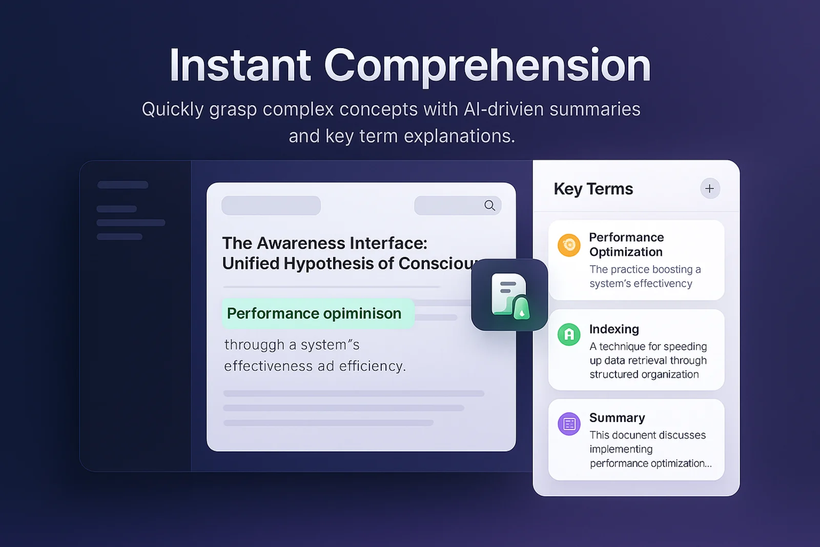 AcademiaLens interface