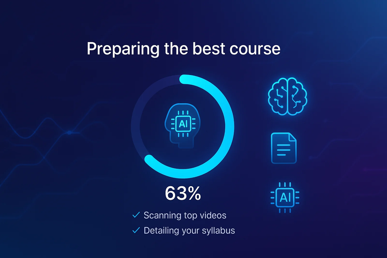 LearnTube AI interface